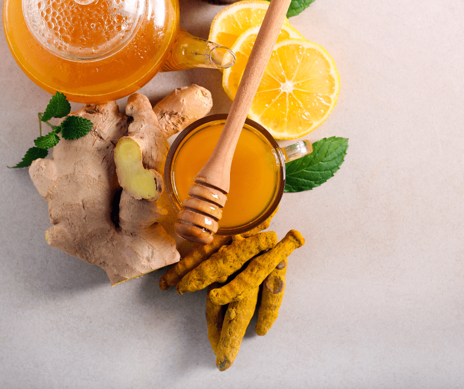 Health Benefits of Turmeric, Ashwagandha, Ginger & Honey