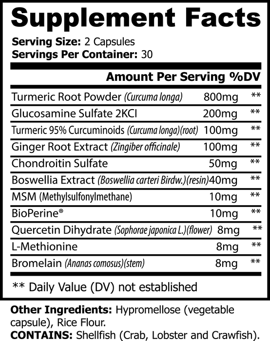 Platinum Turmeric Capsules with Ginger & BioPerine®