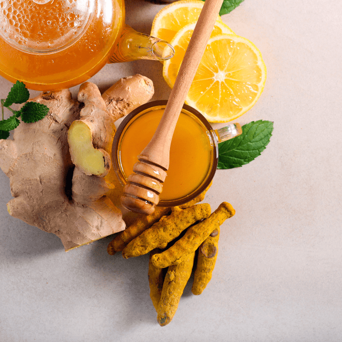 Health Benefits of Turmeric, Ashwagandha, Ginger & Honey