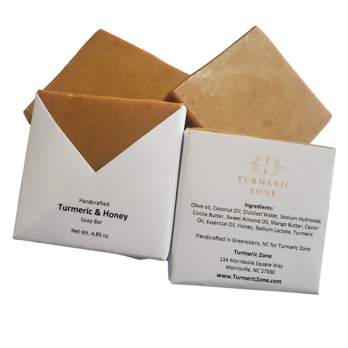 Turmeric and Honey Bath Soap - 4.85 oz