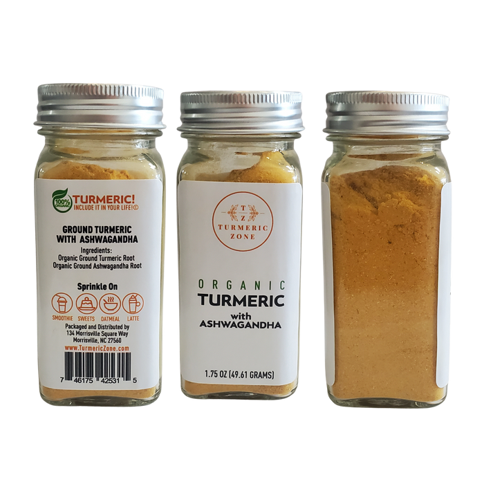 Turmeric Ashwagandha Organic Spice Blend - 1.75 oz