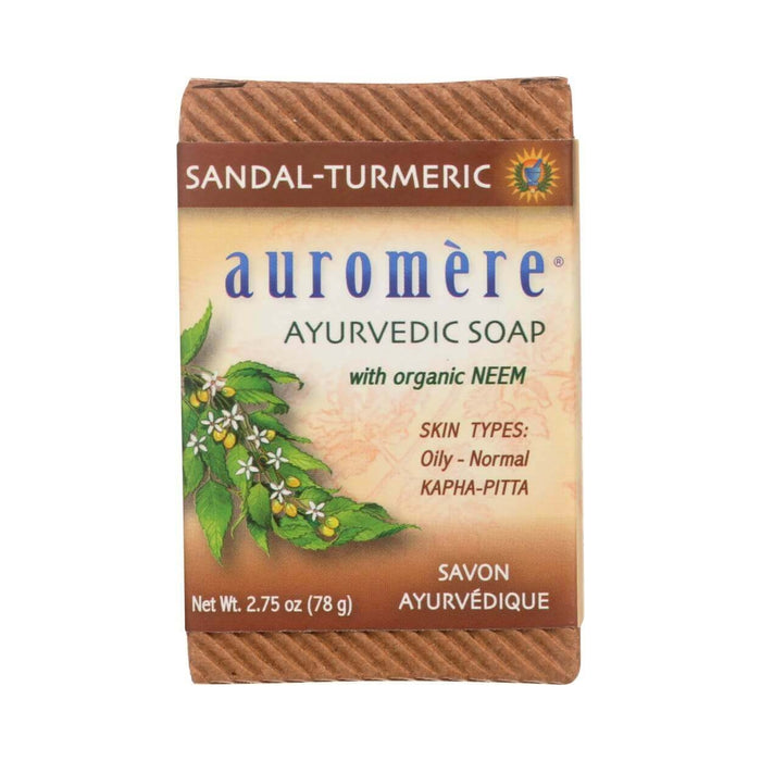 Sandal-Turmeric Ayurvedic Soap - 2.75 oz
