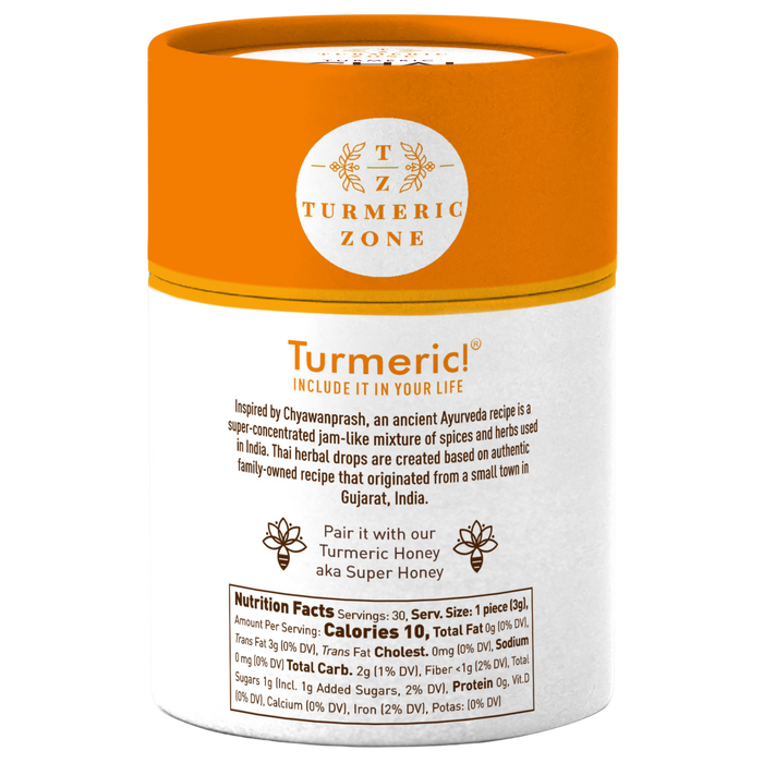 Turmeric Zone - Golden Milk Ceylon Cinnamon Herbal Drops  - 3 oz